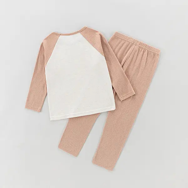 colorblock pajama set 6