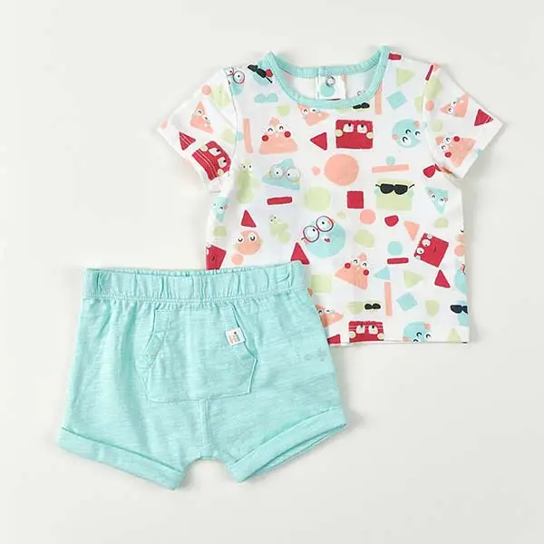 tee shorts set 2